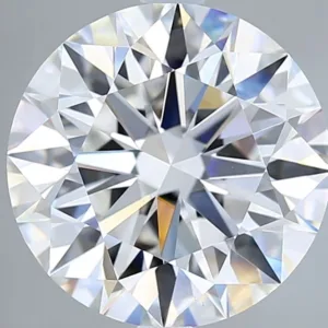 5.02 Carat Round F VVS2 Lab Diamond