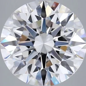 5.02 Carat Round F VVS2 Lab Diamond