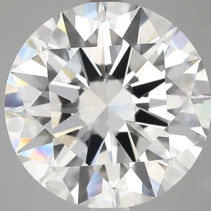 5.02 Carat Round F VVS2 Lab Diamond