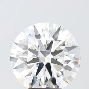 5.03 Carat Round E VVS2 Lab Diamond