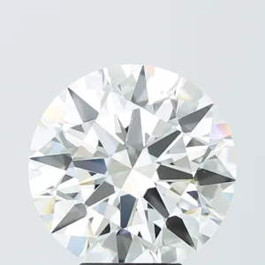 5.03 Carat Round F VVS2 Lab Diamond