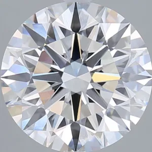 5.03 Carat Round G VVS2 Lab Diamond