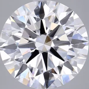 5.04 Carat Round E VVS2 Lab Diamond