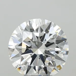 5.04 Carat Round E VVS2 Lab Diamond