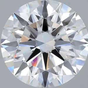 5.04 Carat Round F VVS2 Lab Diamond