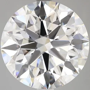5.05 Carat Round E VVS2 Lab Diamond