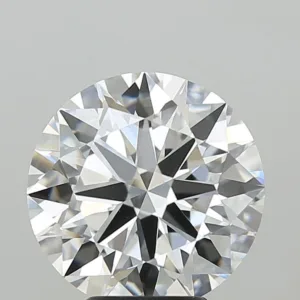 5.05 Carat Round E VVS2 Lab Diamond