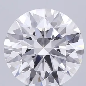5.07 Carat Round F VVS2 Lab Diamond