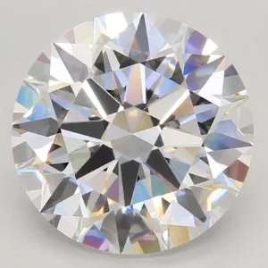 5.46 Carat Round E VVS2 Lab Diamond