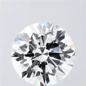 6.01 Carat Round F VVS2 Lab Diamond