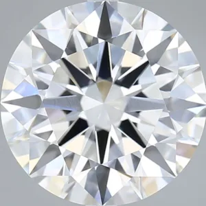 6.01 Carat Round F VVS2 Lab Diamond