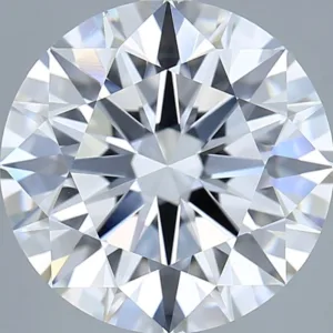 6.02 Carat Round E VVS2 Lab Diamond