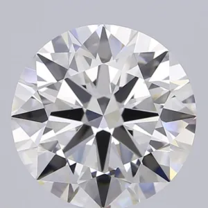 6.02 Carat Round F VVS2 Lab Diamond