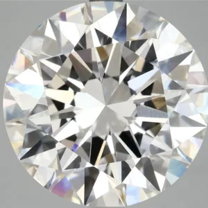 6.03 Carat Round E VVS2 Lab Diamond