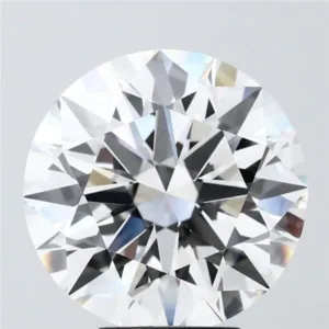 6.04 Carat Round F VVS2 Lab Diamond