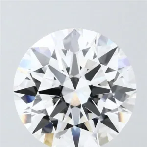 6.05 Carat Round F VVS2 Lab Diamond