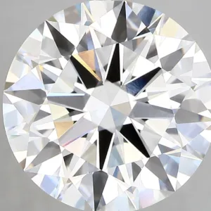 6.06 Carat Round F VVS2 Lab Diamond
