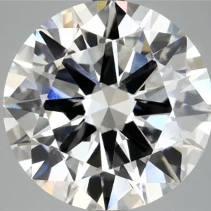 6.18 Carat Round E VVS2 Lab Diamond