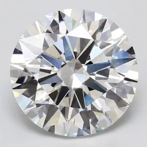 7.02 Carat Round E VVS2 Lab Diamond