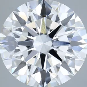 7.04 Carat Round F VVS2 Lab Diamond