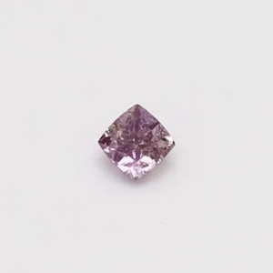 0.14 Carat Cushion Brilliant Pink Natural Diamond