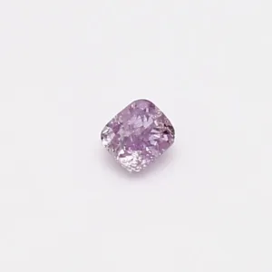 0.15 Carat Cushion Brilliant Purple I1 Natural Diamond