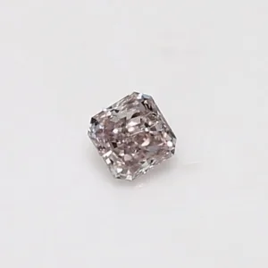0.18 Carat Radiant Fancy Brown Pink VS2 Natural Diamond