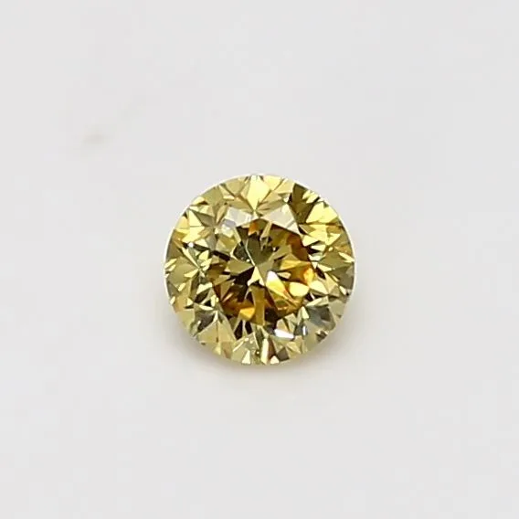 0.29 Carat Round Yellow SI1 Natural Diamond 1 0.29 Carat Round Yellow SI1 Natural Diamond