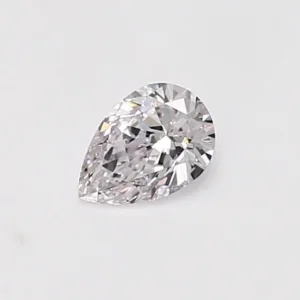 0.32 Carat Pear Faint Pink VS1 Natural Diamond