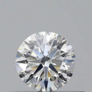 0.36 Carat Round H VVS1 Natural Diamond
