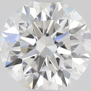 0.39 Carat Round F VVS1 Natural Diamond
