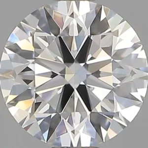 0.41 Carat Round F VS1 Natural Diamond