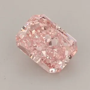 0.49 Carat Round Fancy Vivid Pink VS2 Lab Diamond