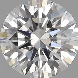 0.5 Carat Round D VVS2 Natural Diamond