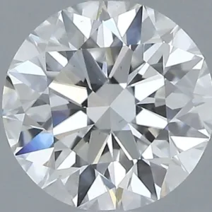 0.51 Carat Round F VS2 Natural Diamond
