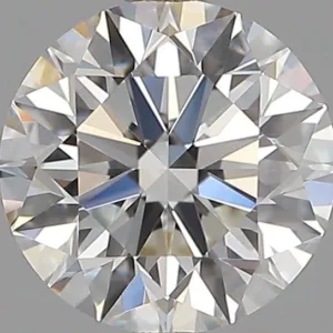 0.51 Carat Round F VVS1 Natural Diamond