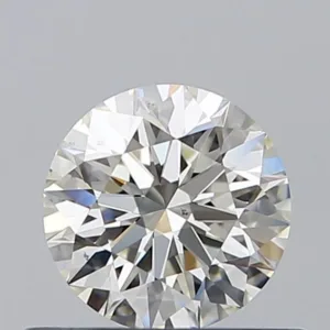 0.51 Carat Round K VS2 Natural Diamond