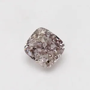 0.52 Carat Cushion Brilliant Fancy Brown SI1 Natural Diamond