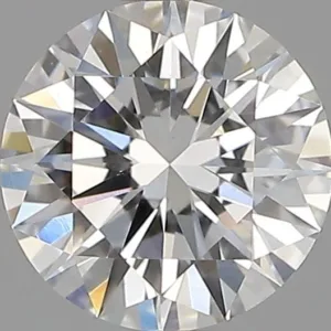 0.52 Carat Round F VS1 Natural Diamond