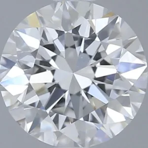0.52 Carat Round F VS2 Natural Diamond