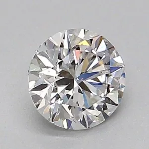 0.53 Carat Round F VS2 Natural Diamond