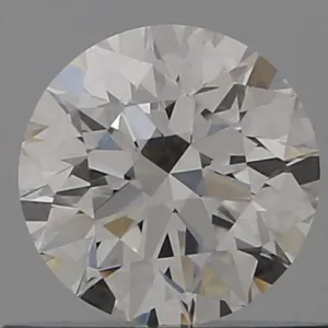 0.54 Carat Round F SI1 Natural Diamond