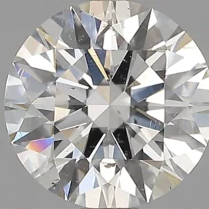 0.55 Carat Round F SI2 Natural Diamond