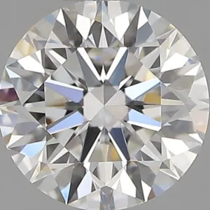0.56 Carat Round F IF Natural Diamond