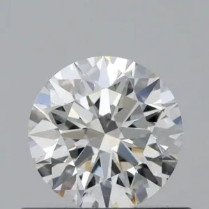 0.57 Carat Round I VVS2 Natural Diamond