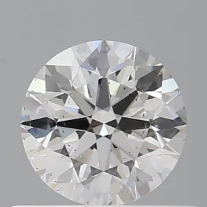 0.58 Carat Round G SI1 Natural Diamond