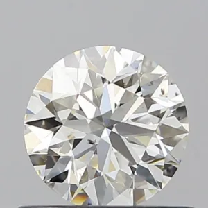 0.61 Carat Round J SI1 Natural Diamond