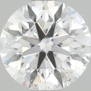 0.62 Carat Round D SI2 Natural Diamond