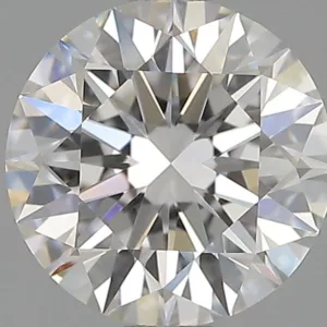 0.63 Carat Round H VVS1 Natural Diamond