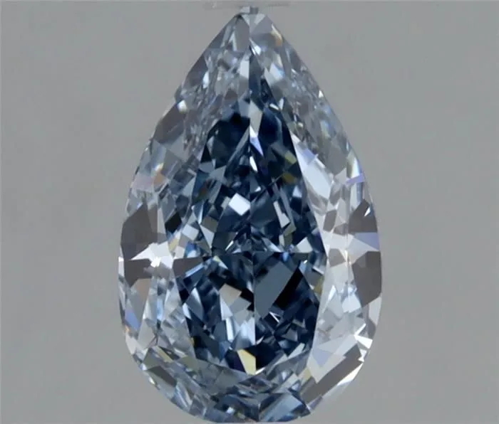 0.7 Carat Pear Fancy Vivid Blue VVS1 Natural Diamond 1 0.7 Carat Pear Fancy Vivid Blue VVS1 Natural Diamond